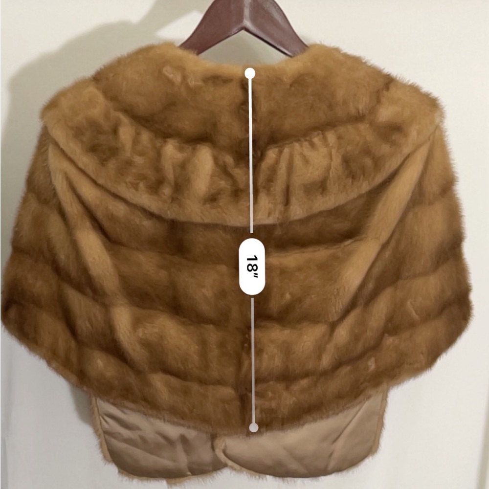 Women’s Vintage Mink Fur Stole - Picture 6 of 12